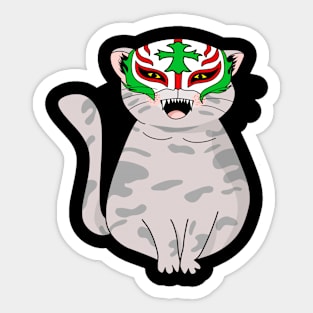 Cat mysterio Sticker